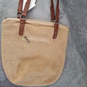 The Sak - Silverwood crochet Tote $49